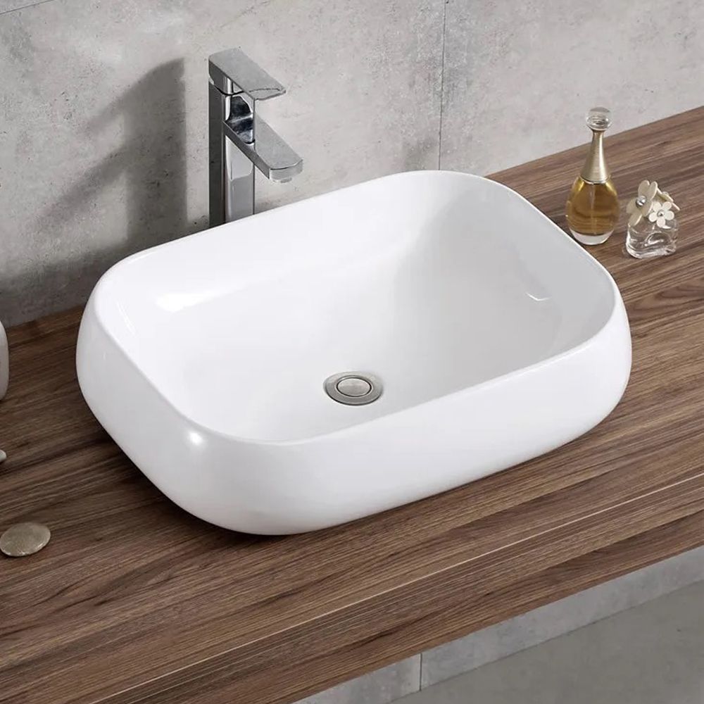 Раковина чаша WesnaArt ROUND 4050-ROU, белый, артикул 4050-ROU