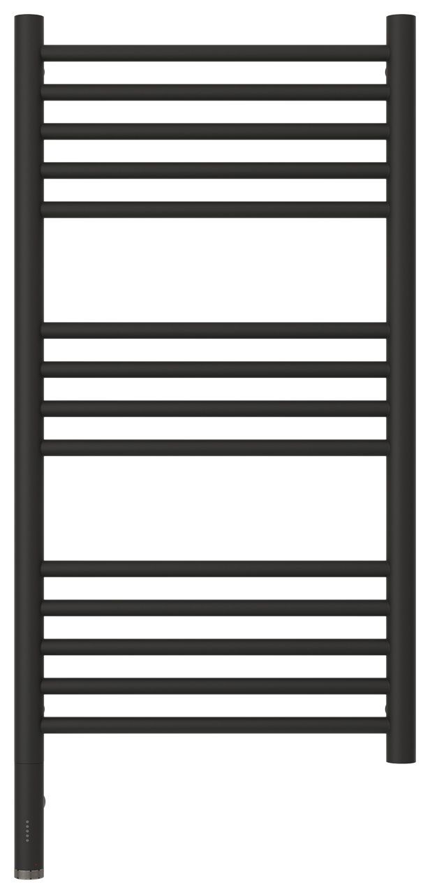 Полотенцесушитель электрический "БОГЕМА 3.0" прямая 800х400 / МЭМ левый (Тёмный титан муар)