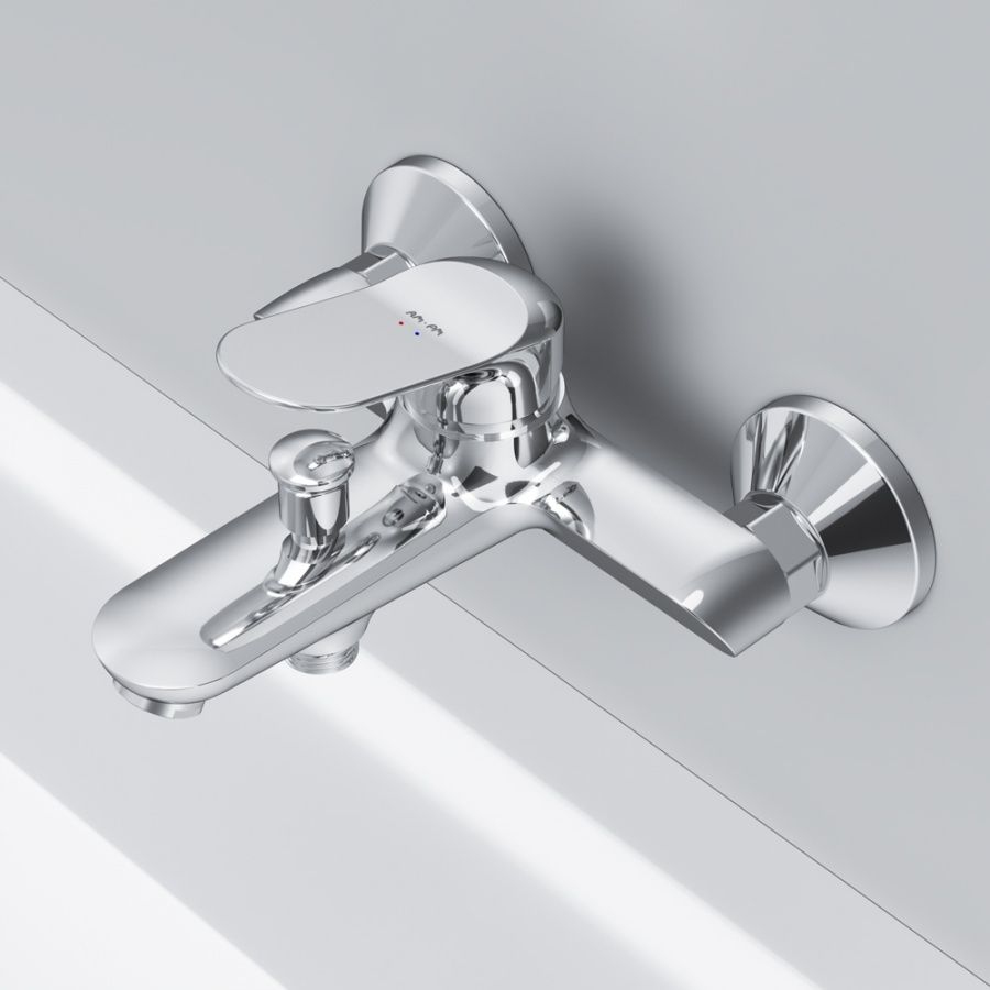 F85C10000 Sunny, смеситель для ванны и душа, хром, шт F85C10000 Sunny, смеситель для ванны и душа, хром, шт