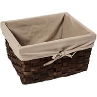 Корзина для белья WasserKRAFT Berkel 46x40x26 WB-480-L Коричневая Корзина для белья WasserKRAFT Berkel 46x40x26 WB-480-L Коричневая