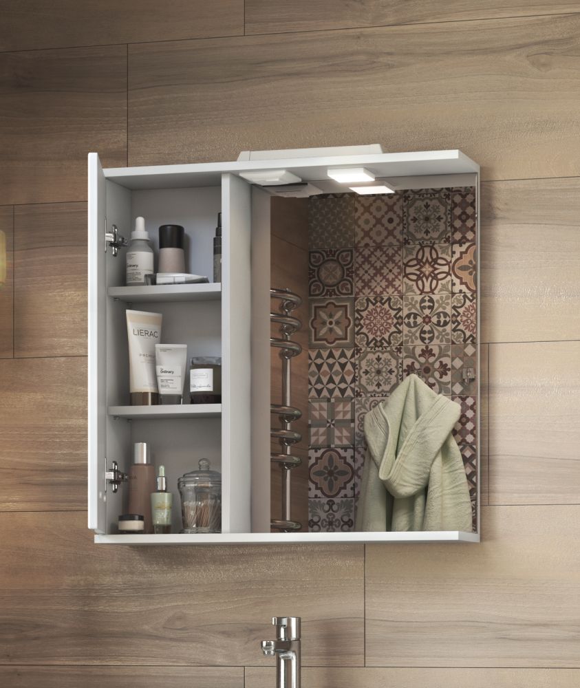 Зеркало со шкафом VIGO Diana z.DIA.60.L.El, 60 см, артикул z.DIA.60.L.El