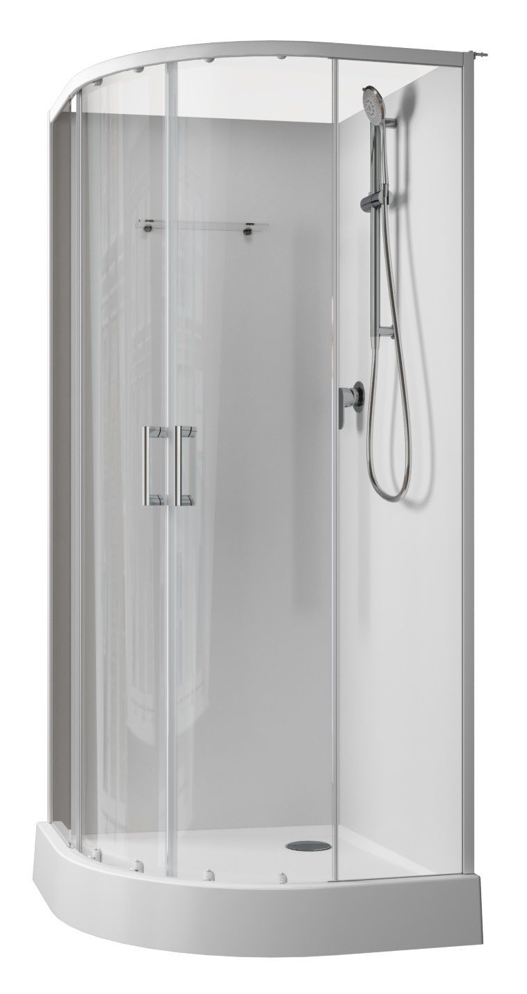 Душевая кабина Aquanet Passion EVO R white 90x90 набор 1 Душевая кабина Aquanet Passion EVO R white 90x90 набор 1