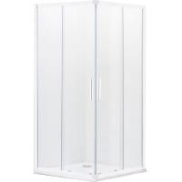 Душевой уголок Cezares Relax A-2 80х80 RELAX-A-2-80-C-Bi стекло прозрачное