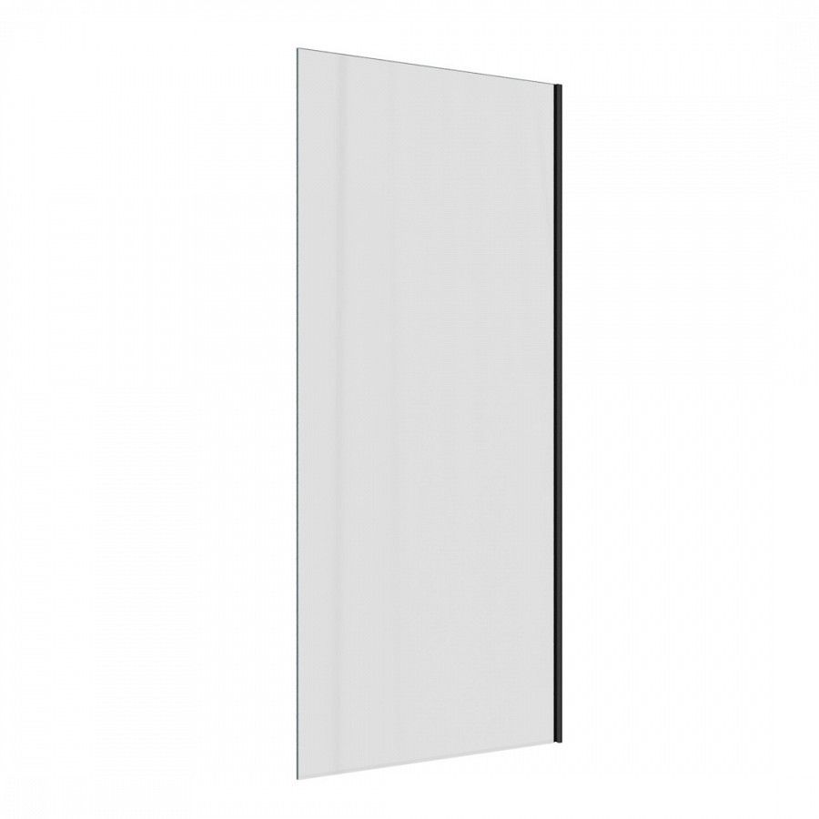 Шторка на ванну 70х140 см Maretti Marta MA41F7014099-560, профиль черный, артикул MA41F7014099-560