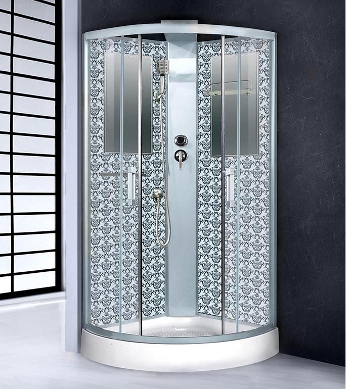 Душевая кабина Niagara Lux NG-7715WBK 90x90 без гидромассажа Душевая кабина Niagara Lux NG-7715WBK 90x90 без гидромассажа