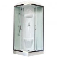 Душевая кабина Royal Bath RB 90HP6-WT-CH (белое/прозрачное) Душевая кабина Royal Bath RB 90HP6-WT-CH (белое/прозрачное)