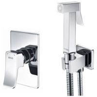 Гигиенический душ со смесителем WasserKRAFT Aller A106156 Хром