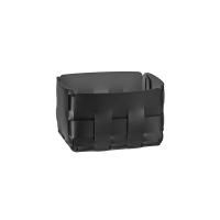Colombo Adj Корзинка Mini Bottega, 12x19H13 см, цвет: черный/серый Colombo Adj Корзинка Mini Bottega, 12x19H13 см, цвет: черный/серый