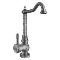 Смеситель для кухни ZorG Antic A 305K-SL Серебро