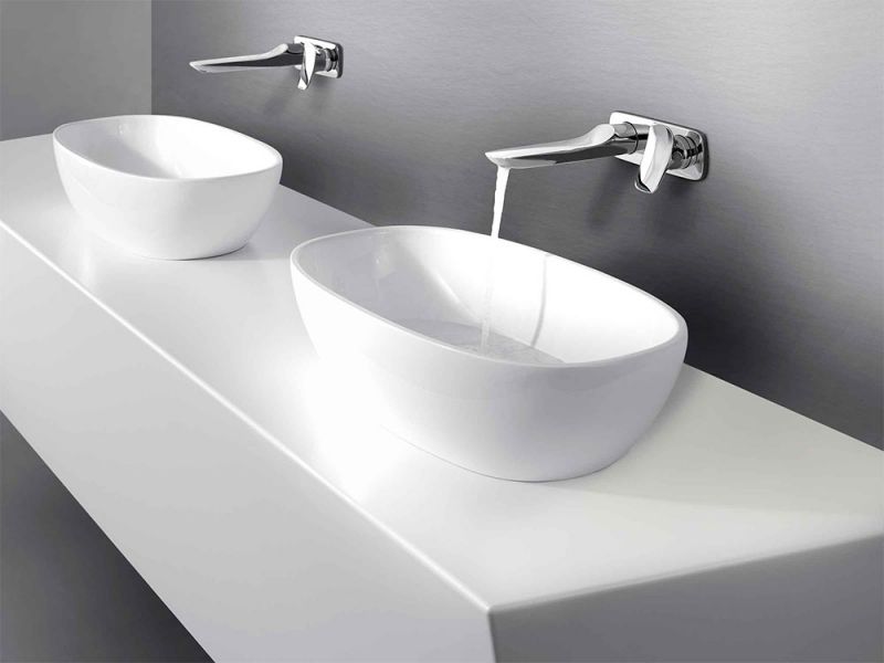 KLUDI (*Ambienta) Смеситель для раковины настенный встраиваемый, внешняя часть 226mm, цвет хром KLUDI (*Ambienta) Смеситель для раковины настенный встраиваемый, внешняя часть 226mm, цвет хром