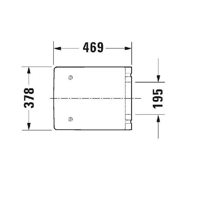 Сиденье для унитаза, Duravit, Vero Air, ширина, мм-378, глубина, мм-469, высота, мм-38, SoftClose, материал шарниров-нержавеющая сталь, цвет шарниров-нержавеющая сталь, без декора, цвет-белый
