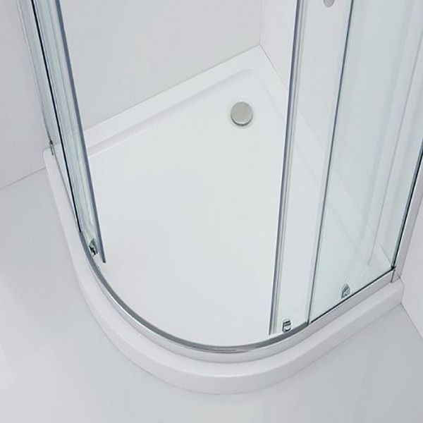 Душевой уголок SSWW LA60-S42 90х90 профиль Хром стекло прозрачное