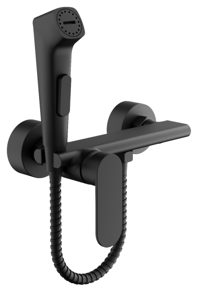 Гигиенический душ со смесителем BELZ B55645-7, черный