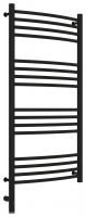 Полотенцесушитель электрический "БОГЕМА 3.0" 1000х500 / МЭМ левый (Матовый чёрный)