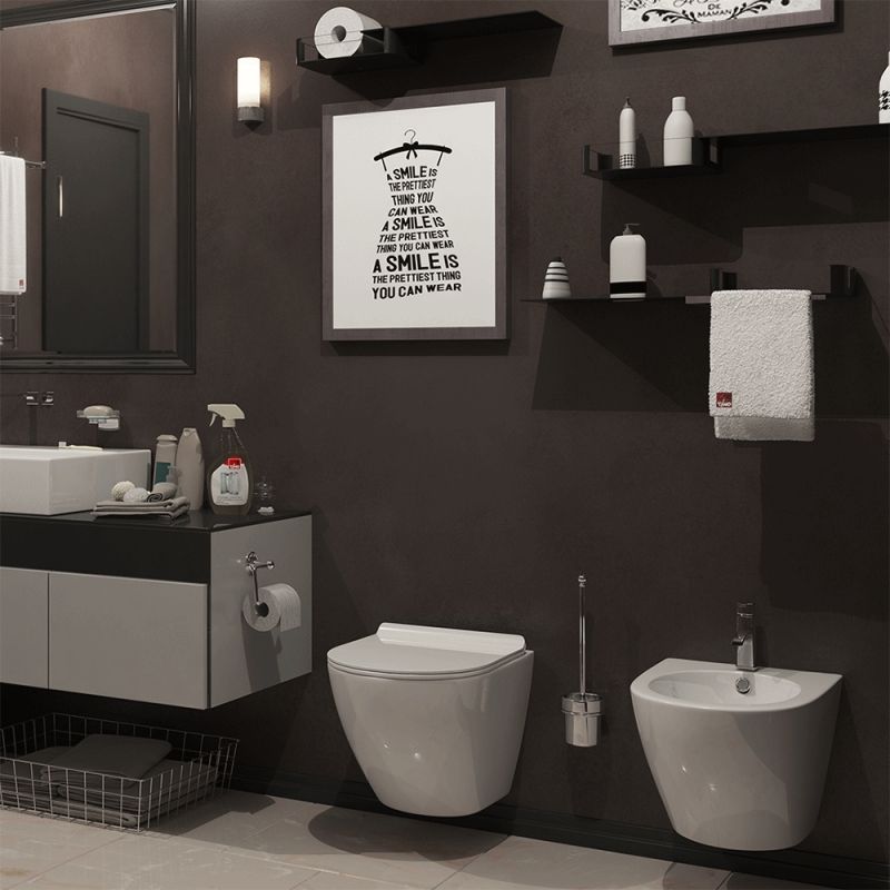 Унитаз Timo Kulo TK-403 подвесной с сиденьем Микролифт