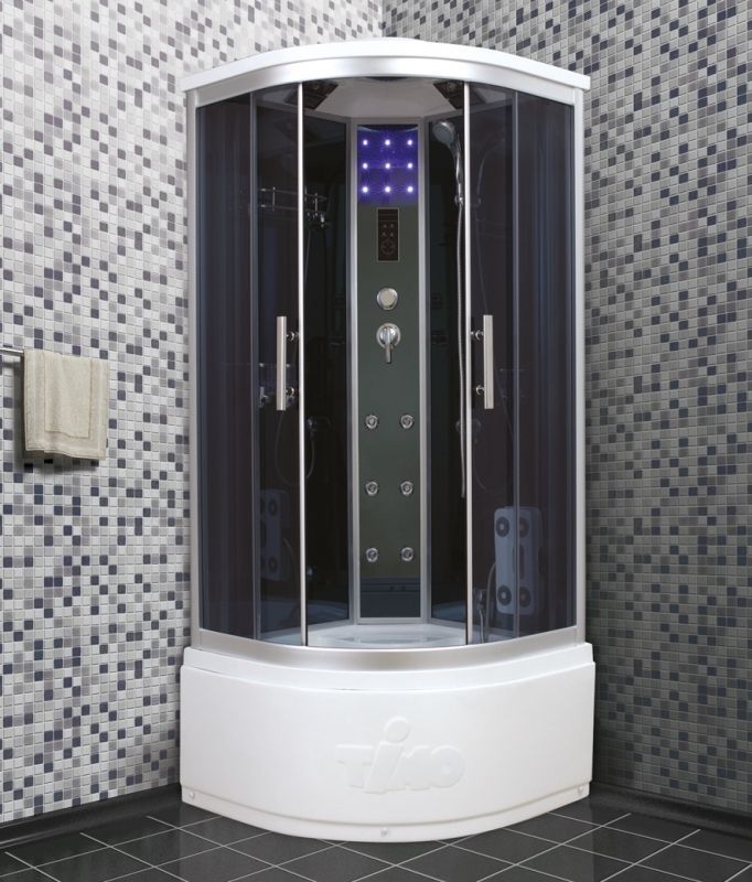 Душевая кабина Timo Standart 90x90 T-1190 с гидромассажем, артикул T-1190