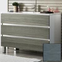 Тумба с раковиной SanVit Авеню-3 90 kavenu390 с фактурой под дерево Шелк Сталь Тумба с раковиной SanVit Авеню-3 90 kavenu390 с фактурой под дерево Шелк Сталь