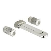 THG CORVAIR FIOR DI BOSCO Смеситель для раковины настенный, c 2 вентилями, внешняя часть, цвет хром THG CORVAIR FIOR DI BOSCO Смеситель для раковины настенный, c 2 вентилями, внешняя часть, цвет хром