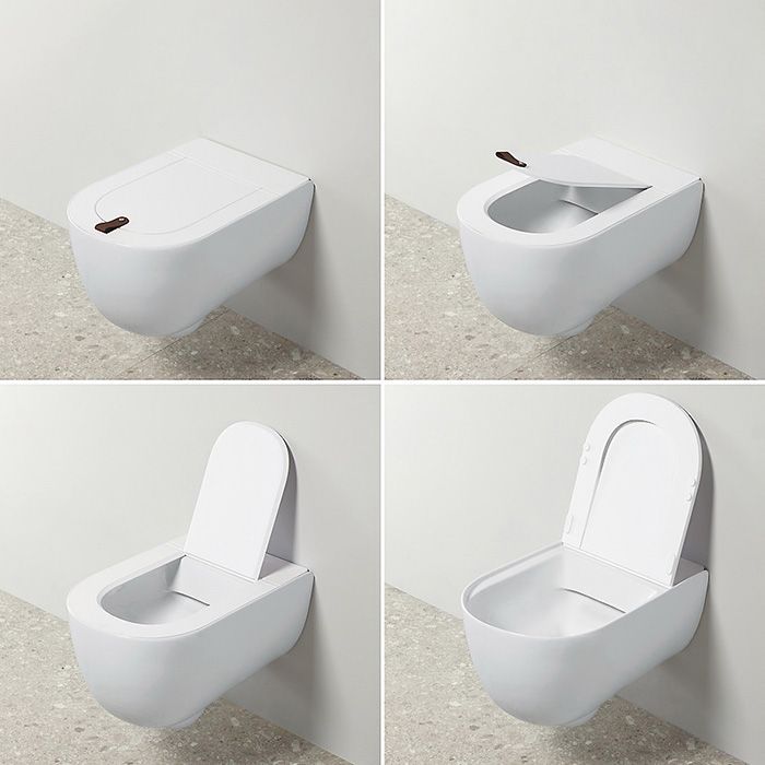 Artceram The One Унитаз подвесной Rimless 35x52 см, цвет foresta