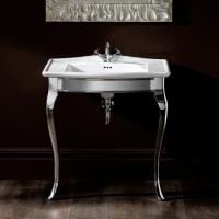 Devon Lady Металлич консоль (635х485хh840 мм) на 2х ножках, цвет: хром