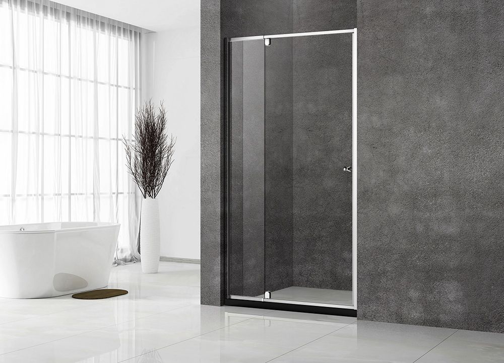 Душевая дверь Veconi Vianno VN-32, 900x1950, хром, стекло прозрачное