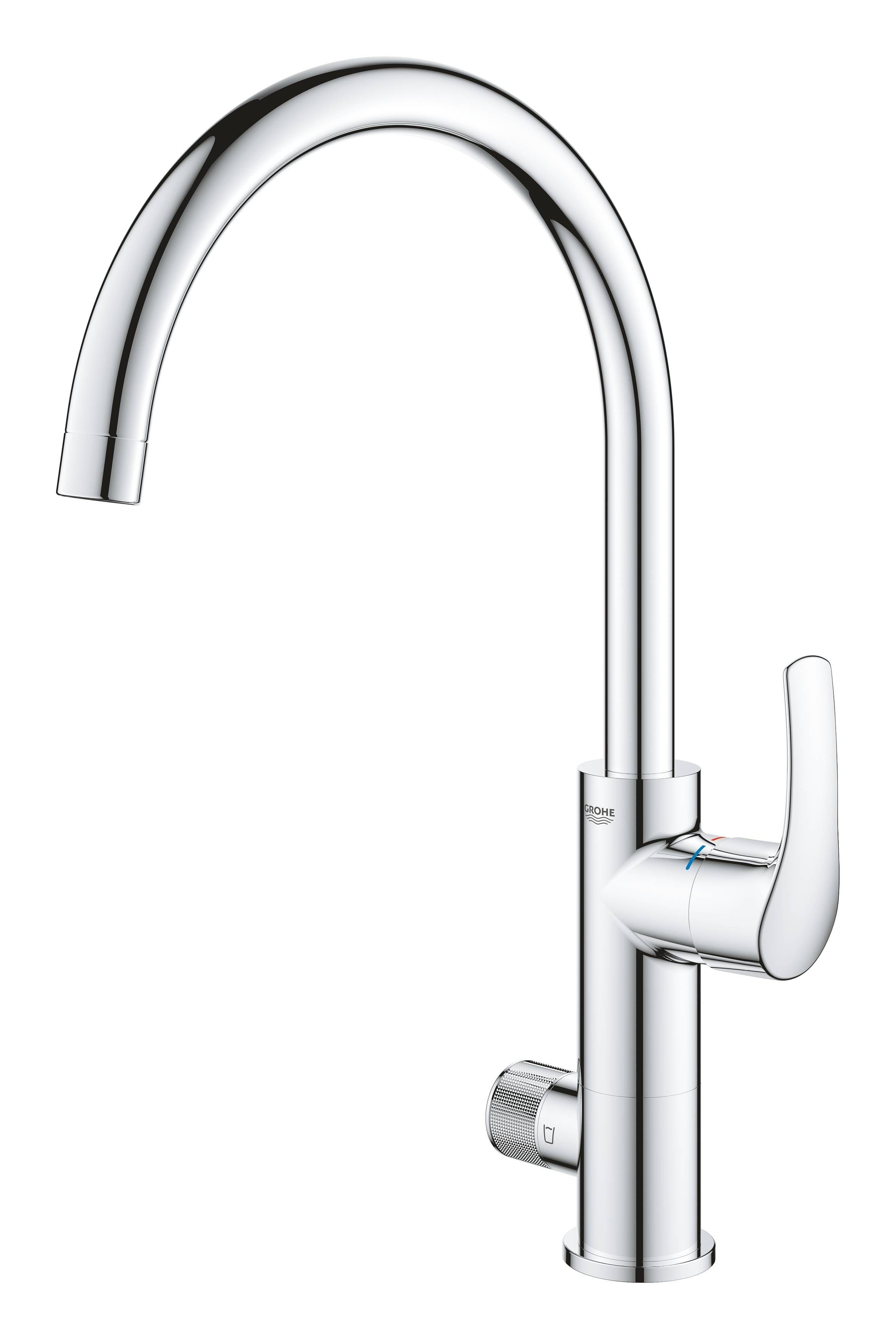 Смеситель для кухни GROHE Blue Pure Eurosmart, с функцией фильтрации, хром, (31722000) Смеситель для кухни GROHE Blue Pure Eurosmart, с функцией фильтрации, хром, (31722000)