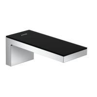 AX MyEdition Излив для ванны, настенный 200мм (без панели), цвет: хром