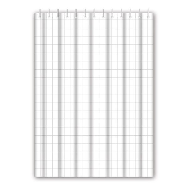 Штора для ванной Haiba HB75002, квадраты