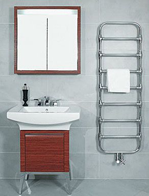 Водяной полотенцесушитель Zehnder Nobis NOB-150-050 Хром Водяной полотенцесушитель Zehnder Nobis NOB-150-050 Хром