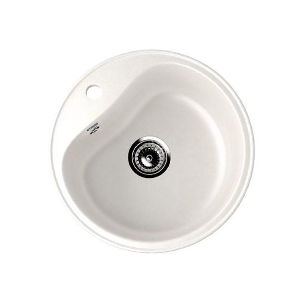 Кухонная мойка Ulgran U-100-341, ультра-белый