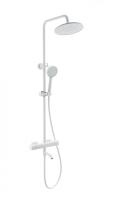 Душевая система с термостатом WONZON & WOGHAND STAY 1, Белый матовый (WW-B3051-A1-MW)