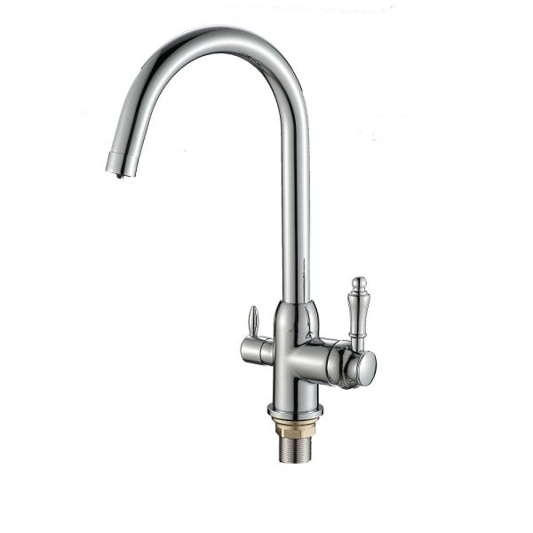 Смеситель для кухни FASHUN A4396, хром