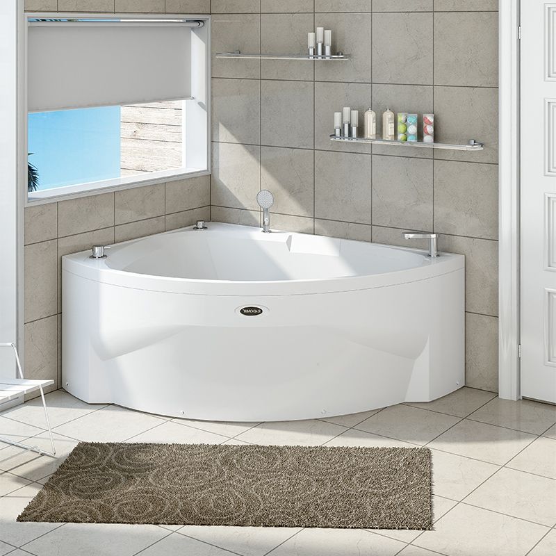 Акриловая ванна Radomir Астория 168х120 L 1-01-0-1-1-019 Белая без гидромассажа