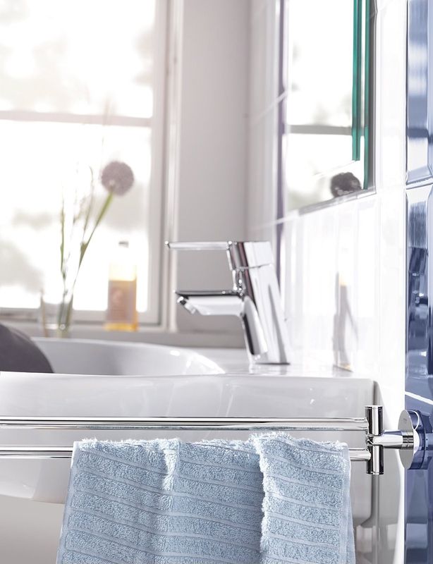 Полотенцедержатель подвесной GROHE ESSENTIALS 40371001 (металл, хром, на стену, круглый, глянцевый), шт Полотенцедержатель подвесной GROHE ESSENTIALS 40371001 (металл, хром, на стену, круглый, глянцевый), шт