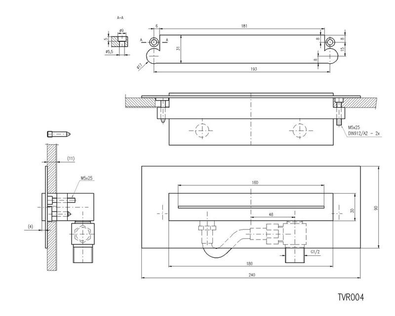 Излив для смесителя Rav Slezak TVR004