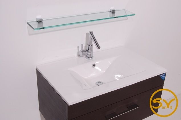 Тумба с раковиной SanVit Квадро Lux 60 kkvad060 в цвете Ral подвесная Красный глянец Тумба с раковиной SanVit Квадро Lux 60 kkvad060 в цвете Ral подвесная Красный глянец