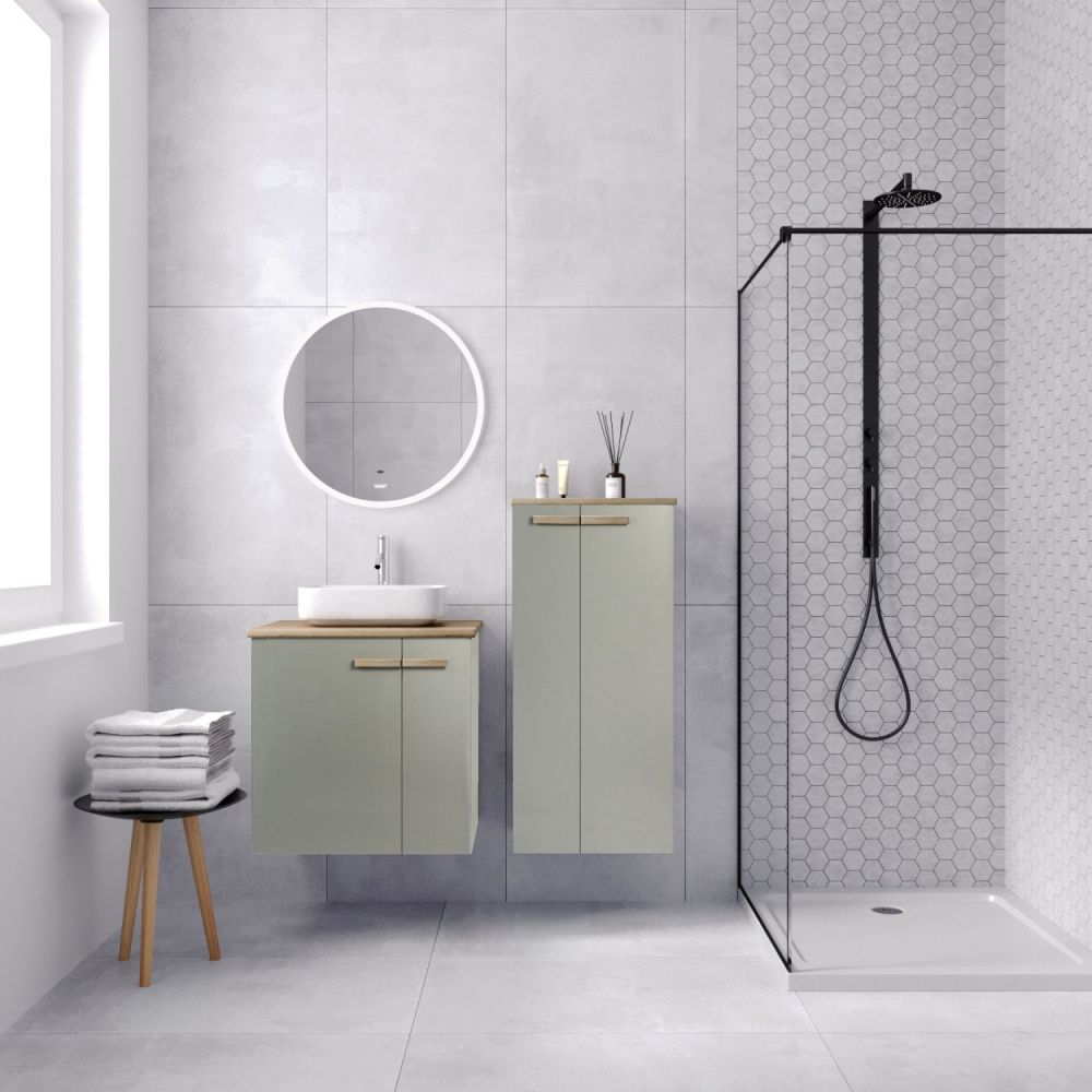 Пенал VIANT "Мюнхен" подвесной хаки 280х500х1100 (VMUN50H-PENP), артикул VMUN50H-PENP