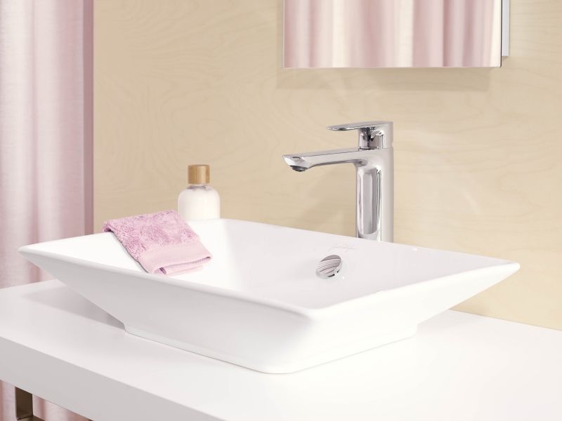 Смеситель для раковины  JACOB DELAFON ALEO E72299-4-CP (хром, L-15,7 H-21,2), шт