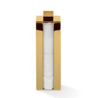 Decor Walther Cube DW 3680 Диспенсер ватных дисков, настольный, цвет: золото