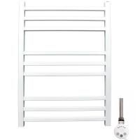 Электрический полотенцесушитель Ника Modern ЛМ 5 80x50 масляный Белый 9 перекладин