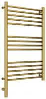 Полотенцесушитель электрический "БОГЕМА 3.0" прямая 800х500 / МЭМ левый (Золото)