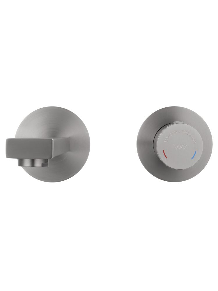 Смеситель для раковины встраиваемый WONZON & WOGHAND, Темный графит (WW-105-BGG)