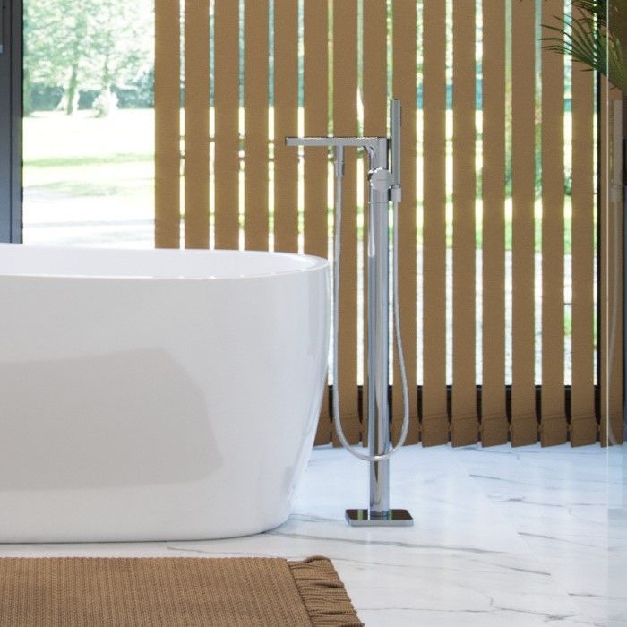 Смеситель для ванны отдельностоящий EXCELLENT Krotos AREX.8055CR (хром), артикул AREX.8055CR