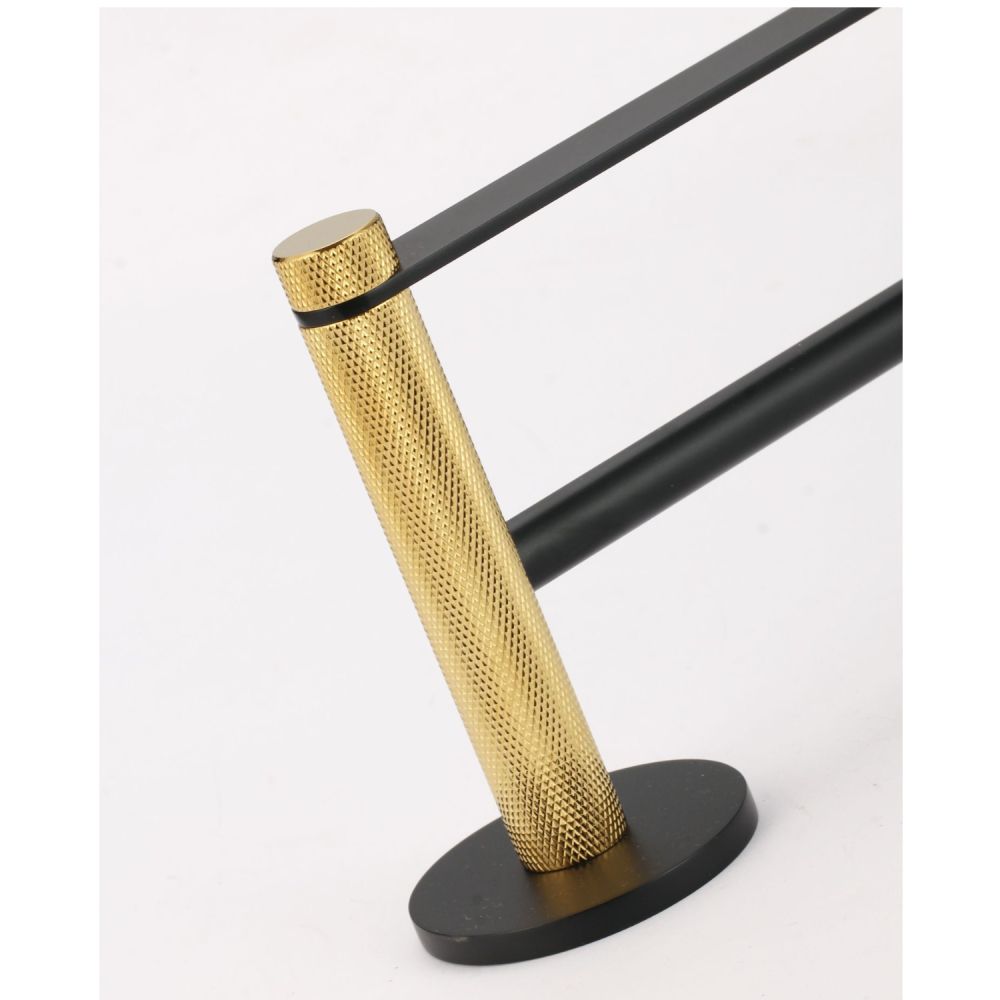 Полотенцедержатель Savol S-002148HB, черный/золото