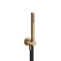 GESSI 316 Душевой комплект, +  вывод, держатель, шланг 1,50 м и душевая лейка, цвет: warm bronze brushed pvd