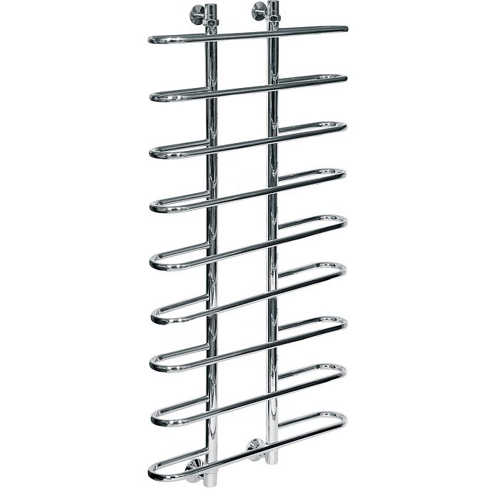 Водяной полотенцесушитель Ника Mix Вираж 120x60 Хром