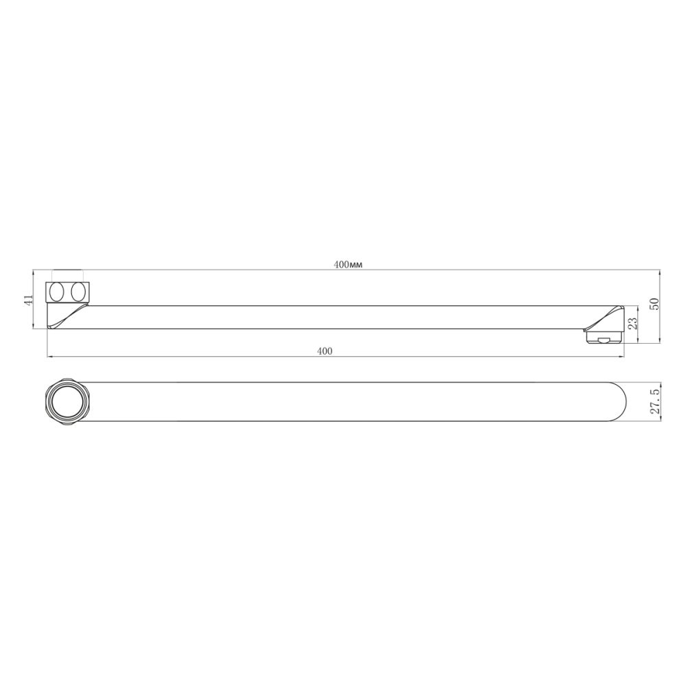 Излив для смесителя Lemark LM9474C Хром, артикул LM9474C