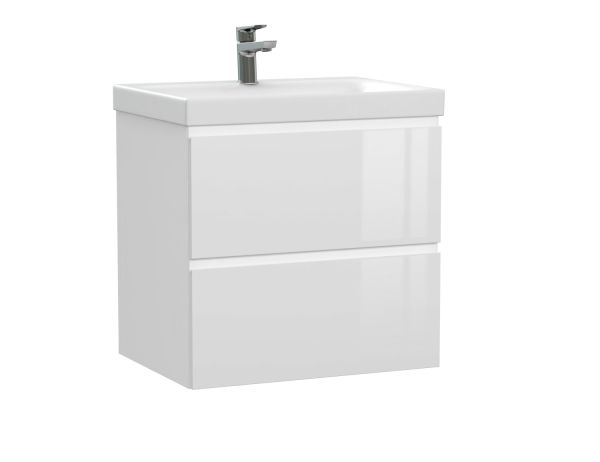 Тумба подвесная Cersanit MODUO 60 белый под раковину S-UM-MOD60/1 (MODUO 60) (64140)