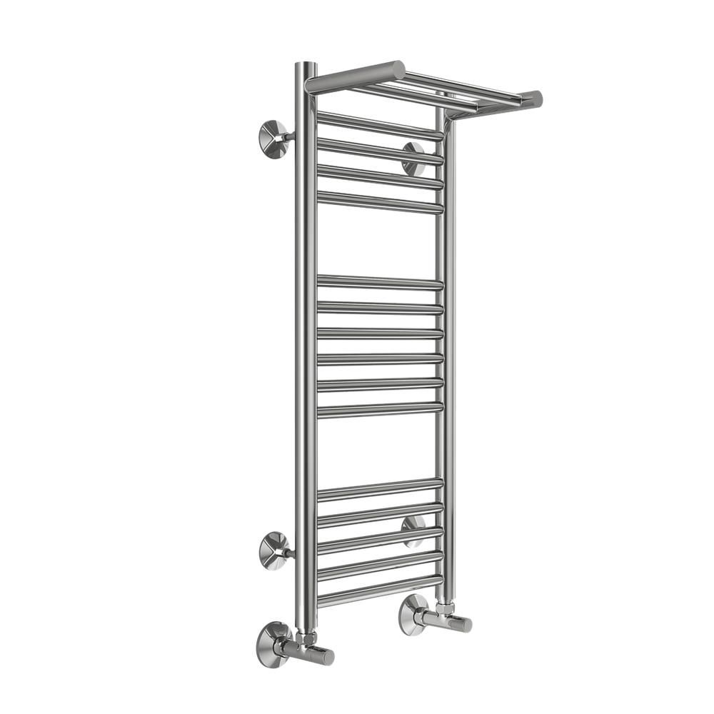 Полотенцесушитель водяной с полкой Terminus Аврора П16 30х80