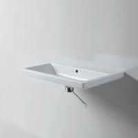AZZURRA THIN  раковина 60х45х14 см  c 1 отв под смеситель, цвет белый AZZURRA THIN  раковина 60х45х14 см  c 1 отв под смеситель, цвет белый